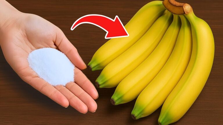 Questo trucco dimenticato farà rimanere le banane fresche per 30 giorni…