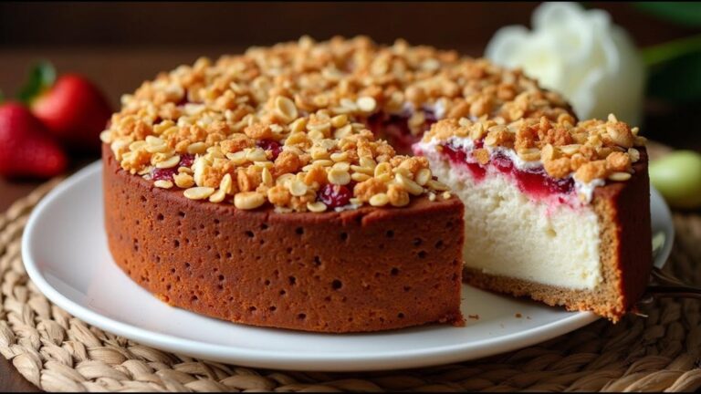 Questo semplice gesto trasforma l’avena in un cheesecake senza zucchero… da provare subito!