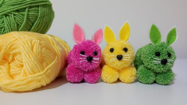 Questo semplice gesto trasforma il tuo gomitolo in un adorabile coniglietto…