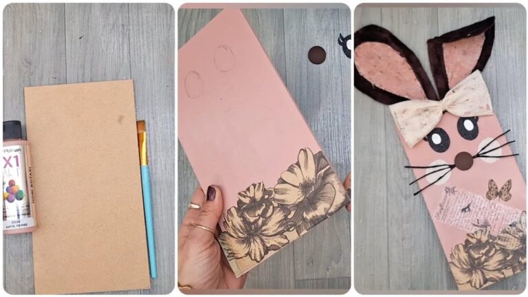 Questo semplice gesto trasforma una scatola per conigli in un regalo unico…