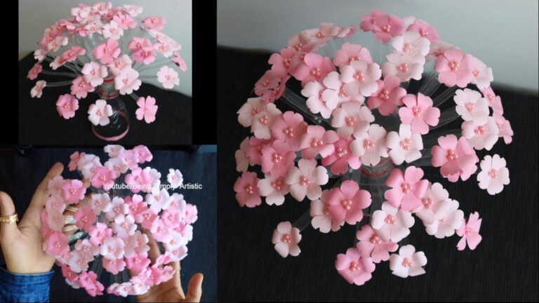 Questo semplice gesto trasforma bottiglie di plastica in vasi floreali straordinari…