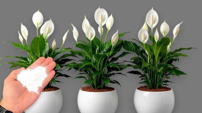1 Tazza Una Volta a Settimana: Così il Tuo Spatifillo Tornerà a Fiorire con Foglie Verdi e Rigogliose