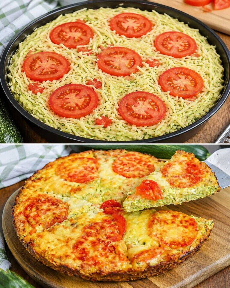 Non hai mai cucinato le zucchine così — prova questa pizza di zucchine