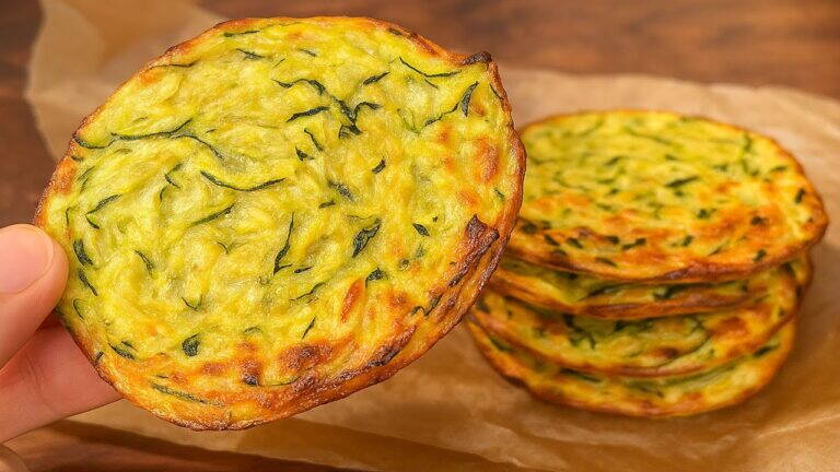 Bocconcini di zucchine: 2 ingredienti / Senza uova, senza farina, senza formaggio: 🥒 Ricetta MINUTO
