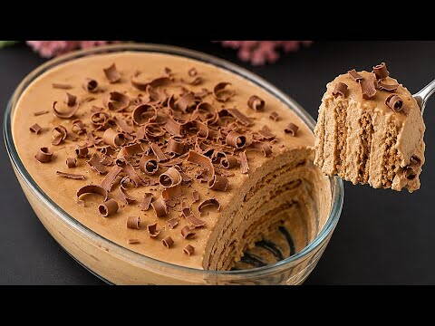Dessert estivo semplice SENZA FORNO! Pronto in soli 5 minuti 🤤