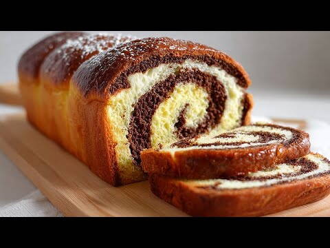 Ecco un metodo completamente nuovo e super semplice! Rotolo festivo al cioccolato e cocco