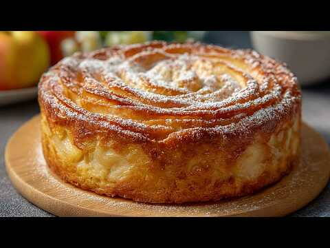 La famosa torta di mele tedesca che conquista il mondo intero! Succosa e molto gustosa!