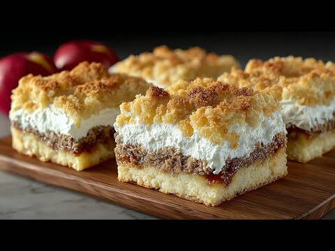 Questa torta di mele si scioglie semplicemente in bocca! Una ricetta semplice e molto gustosa