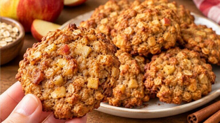 BISCOTTI alle MELE senza Farina né Glutine 🍎 Solo 3 ingredienti! Ricetta Magica